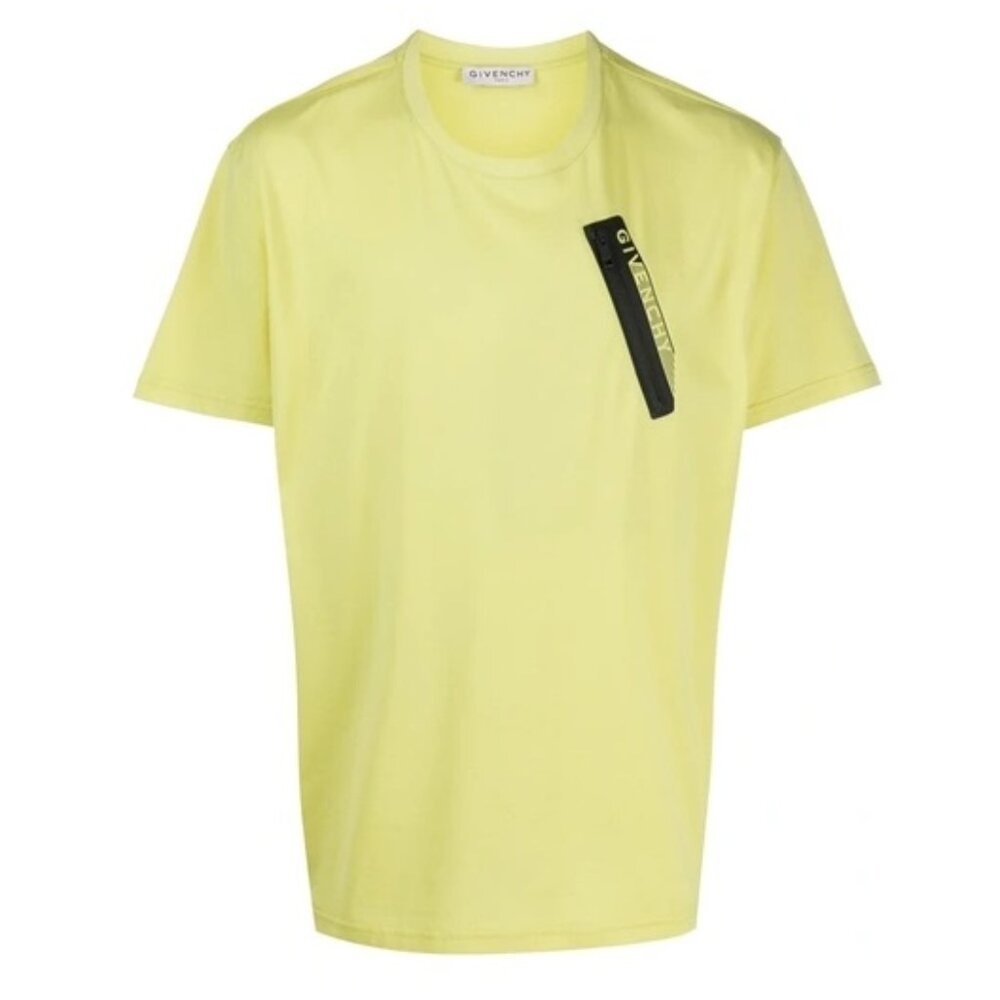 Givenchy Zip Logo Pocket T-Shirt, Size XL